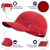 GADIEMKENSD Sports Cap Soft Brim Lightweight Waterproof Running Hat Breathable