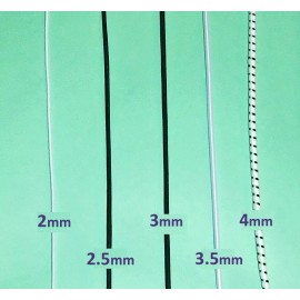 PrillyCharmin RESTRING DOLLS: 3mm (1/8") Stringing cord, Elastic Cord to repair Dolls - 3 YDS
