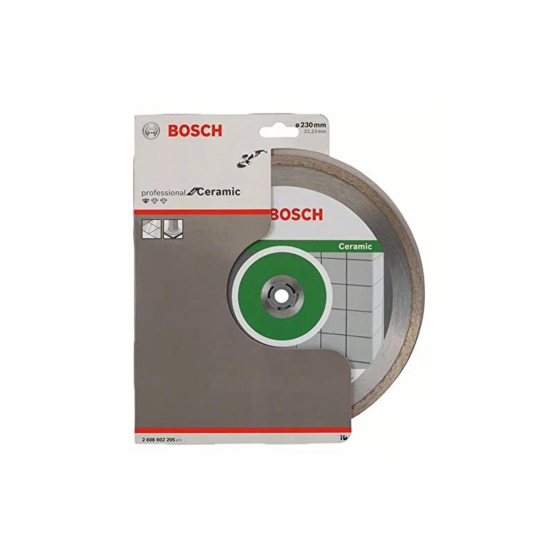 BOSCH Diamanttrennscheibe Standard für Ceramic, 230 x 22,23 x 1,6