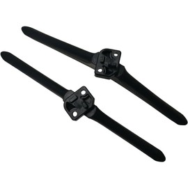 OEM Part - TV Base Stand Legs Compatible with Hisense 50" Base Tabletop TVs Stand for Models 50A60H, 50A65H, 50A6H Screws Included.