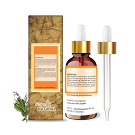 Crysalis Sage (Salvia Officinalis L.) Oil |100% Pure & Natural Undiluted Essential Organic Sage Oil/Reduces Blemishes, Soothes Skin Dryness and Irritation by Moisturizing & Conditioning- 30 Ml