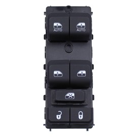 Roneeson Front Driver Side Power Window Switch 2 Auto for Jeep Grand Cherokee 2022-2024, Grand Cherokee L 2021-2024