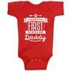 Threadrock Baby Boys' Happy First Father's Day Daddy Infant Bodysuit