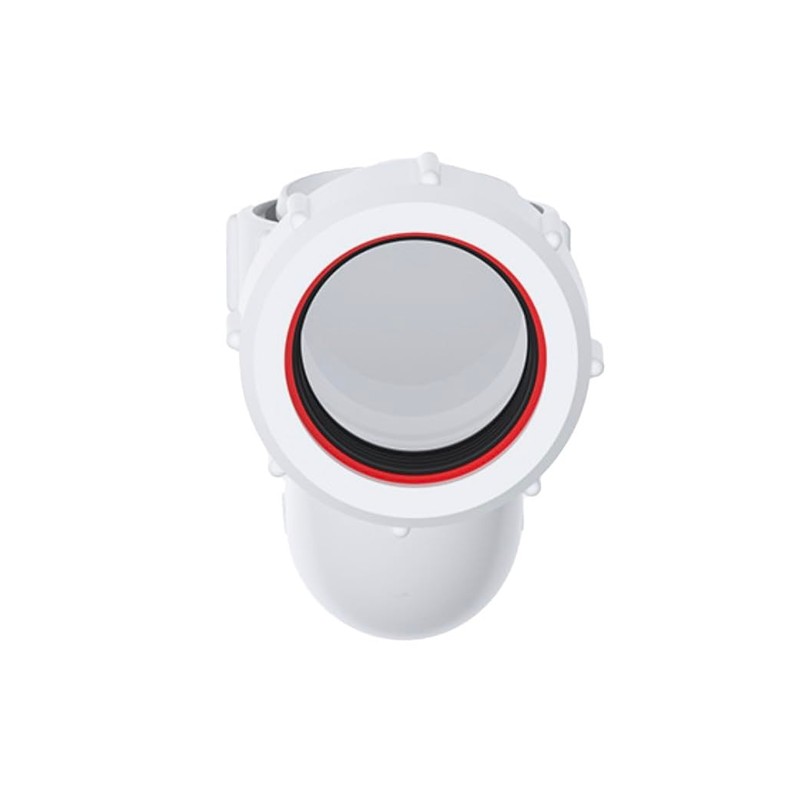 Shallow P Trap 40mm (1.1/2 Inch) Bath Trap/Shower Trap with