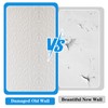 6 Pcs Knockdown Texture Spray Stencil Drywall Repair Tool 8