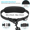 Uppetly Hands Free Dog Running Leash with Adjustable Waist Belt,