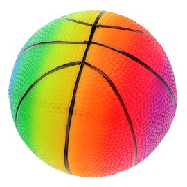 BESPORTBLE Rainbow Ball for Colorful PVC Indoor Outdoor Basketball Engaging Training for Motor Skills Development and Hand Eye Coordination