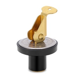 Boat Drain Plug, Strong, Sturdy, Proof and Highly Sealing Compression Drain Plug, T-Handle Brass Drain Plug, for Ship Drain Pipes (1/2 Inch)