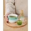 ZENS Matcha Tea Set with Bamboo Whisk, 6pcs Matcha Tea