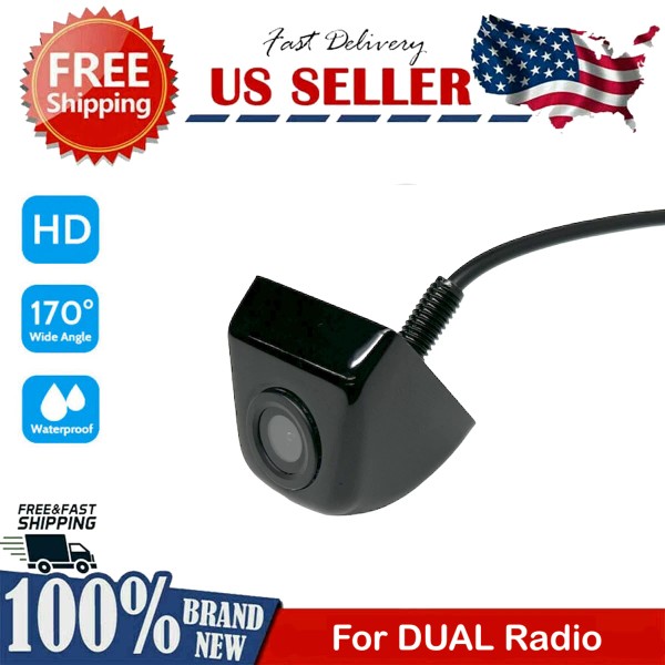 New Backup Camera Rear View IP68 Waterproof Universal for DUAL