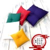 Mini Floor Cushion, Plain, Purple, L, Crystal, Good Luck, Feng