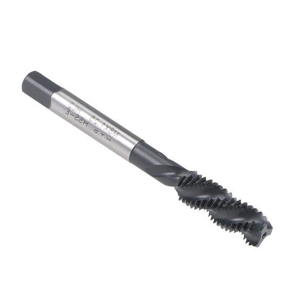 MACHSWON Spiral Flute Thread Tap M8 x 1.25mm, for Processing