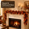 Fall Garland for Mantle, Autumn Garlands for Thanksgiving Home Decor