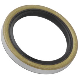 [2-Pack] 15192TB - Double Lip Grease Seal - Inner Diameter: 1.5 in - Outer Diameter: 1.987 in - Trailer Seal for 2000# Axles