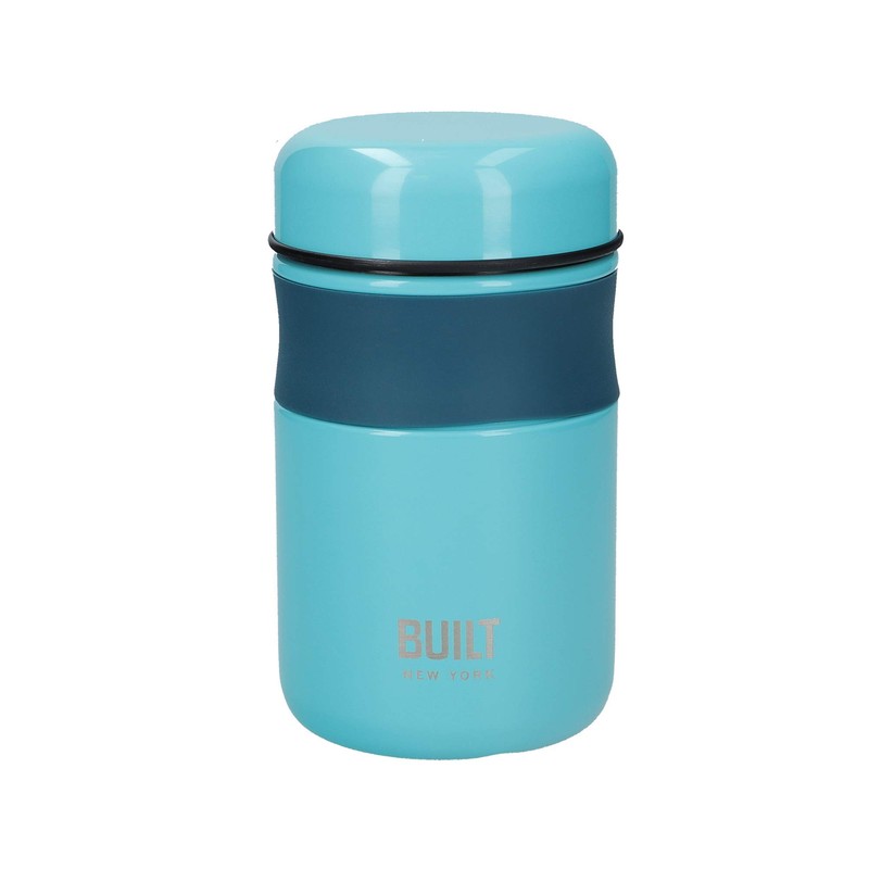 BUILT Double Wall Vacuum Insulated Food Flask for Hot and
