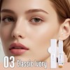 2 in 1 Color-Changing Foundation Stick, Cream Lumine Skin Stick,