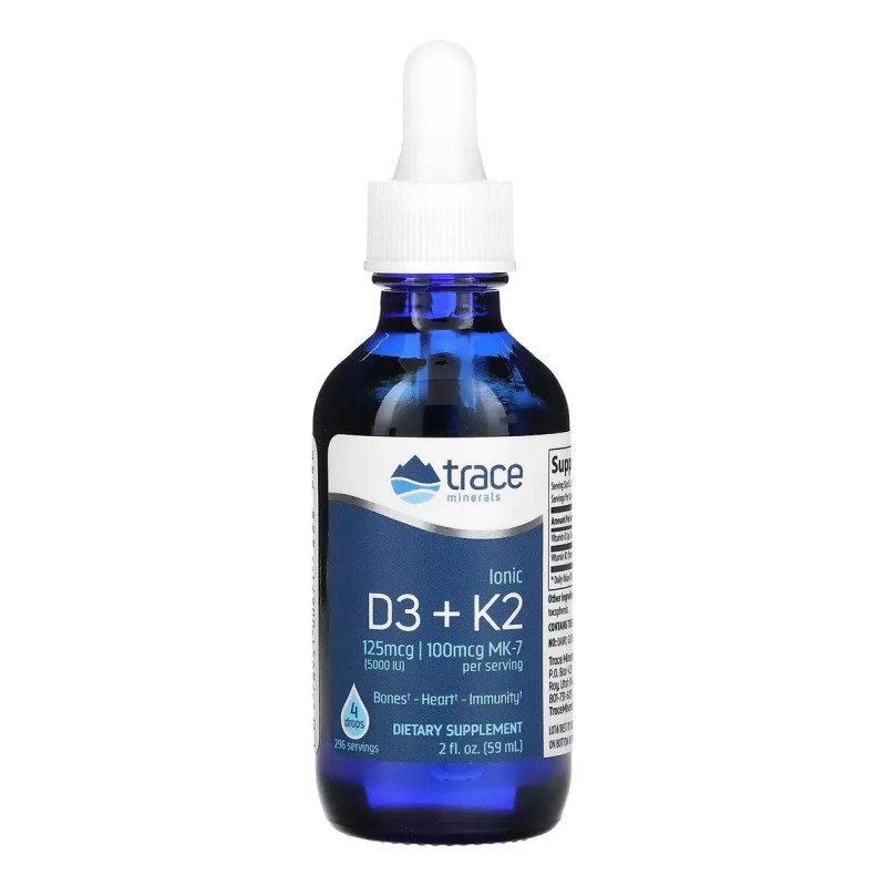 Vitamina Trace Minerals Gotero 59ml Huesos Corazón Inmunidad