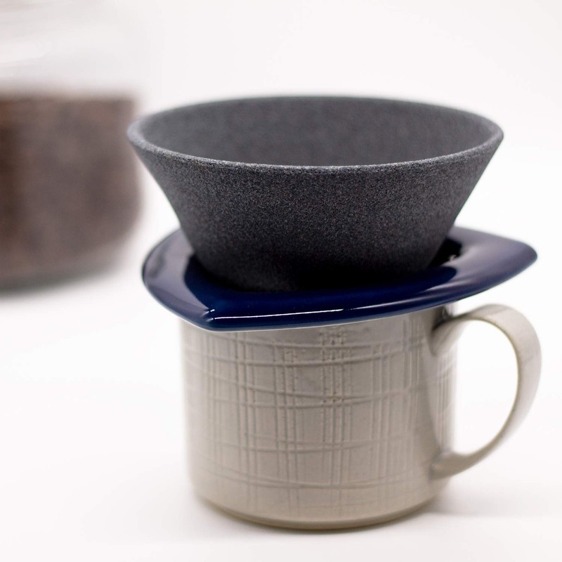 COFIL COFIL Standard Ceramic Coffee Filter Dripper with Dedicated Base,