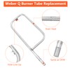 QuliMetal 41862 Grill Burner for Weber Q2200, Q220, Q2000 Q200,