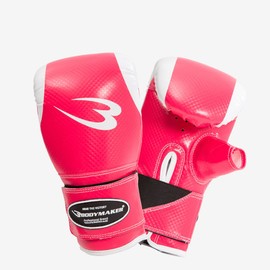 BODYMAKER KG025PI Fitness Punching Gloves, WOMEN Martial Arts, Karate, Boxing, Kickboxing, Practice, Dojo, Fitness, Exercise, Boxer, Women's, Punching, Fist, Diet, Pink