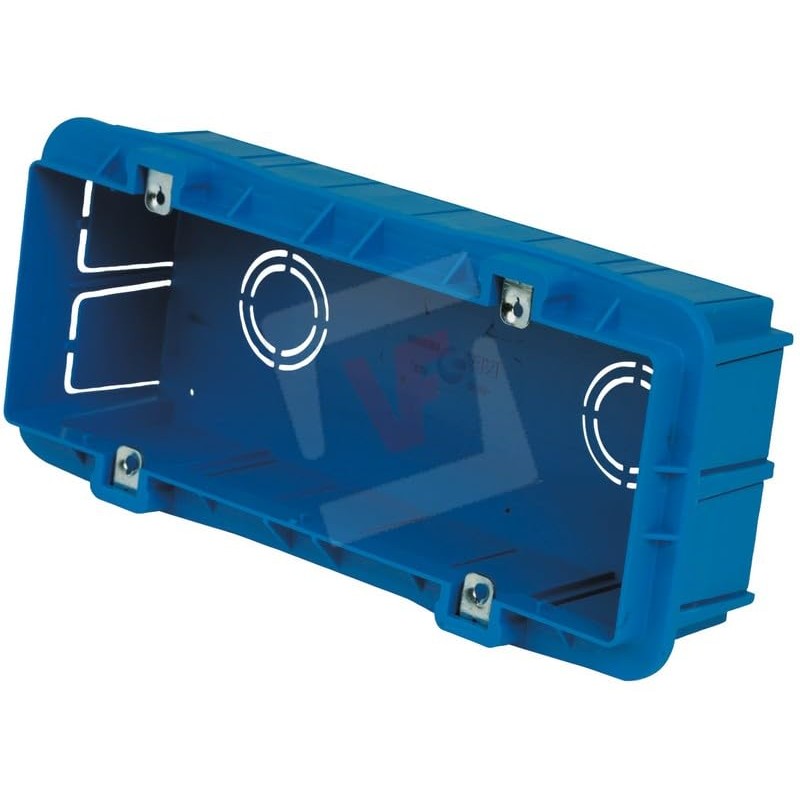 Integrated PVC box.