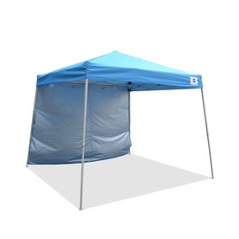Impact Canopy 283010003 Slant Leg Canopy, Blue-One Sidewall