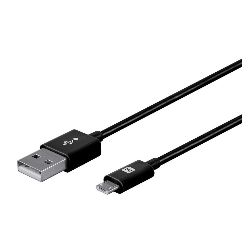 Monoprice USB-A to Micro B Cable - Polycarbonate Connector Heads,