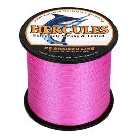 HERCULES PE Line, 4-Strand Fishing Line, 15 Colors, Far Throw X4 PE Fishing Line, Strong Strength, High Sensitivity, Fishing Line, Durable, Versatile, Non-Stretch, Casting Fishing, Aging, Egging,