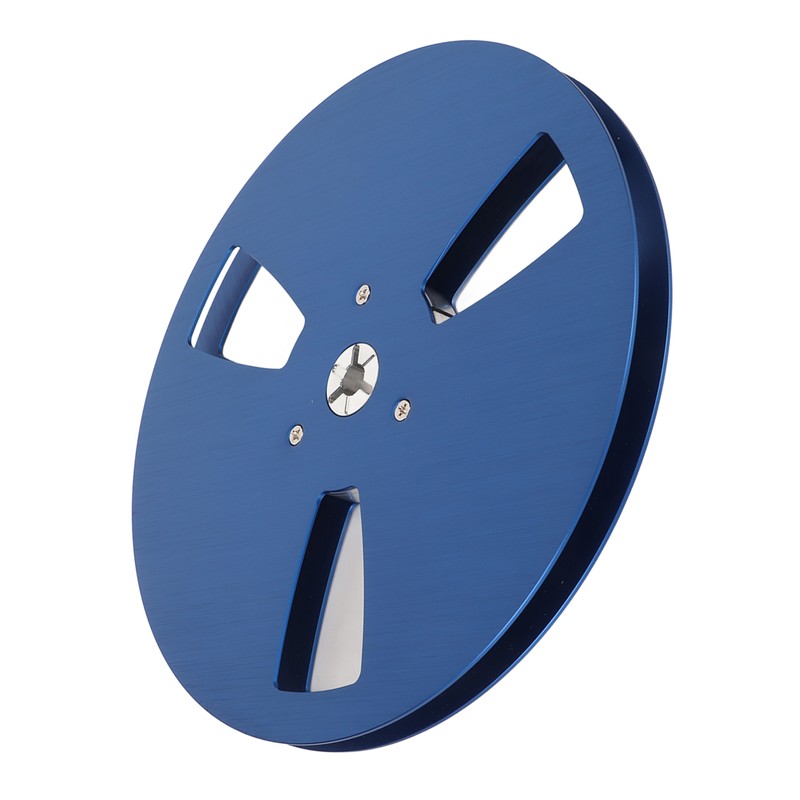 1/4 7 Inch Empty Tape Reel Aluminum Alloy 3 Hole