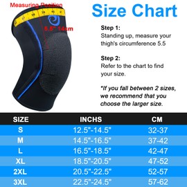 Nvorliy Rodilleras De Compresión De Neopreno Para Navegar Nadar Kb Racing Paddle Boarding Kayak Deportes Acuáticos O Recuperación De Lesiones - Funda De Neopreno Profesional Apto Para Mujeres Y Hombr