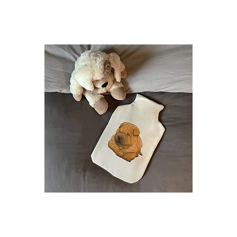 'Shar Pei' Hot Water Bottle Cover (HW00023946)