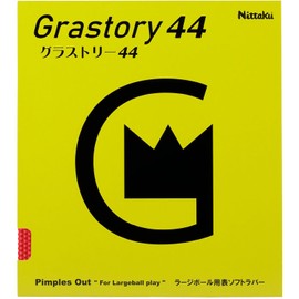 Nittaku MAX NR8596 Table Tennis Large Ball Rubber Grasry 44 Large Red (20)