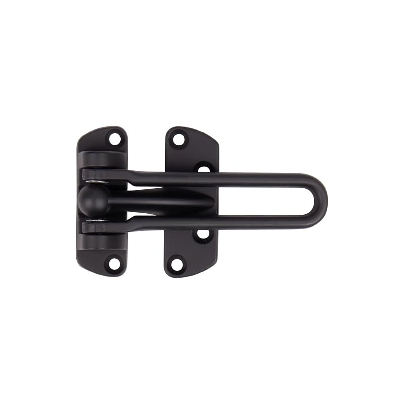 Stone Harbor Hardware Swinging Door Guard, Matte Black