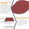 STEBRUAM Pack of 50 Sandpaper 150 mm Velcro 120 Grit