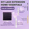FEEGO 200D Lashes Extension Kit Thick Eyelash Extension Kit 10-20mm