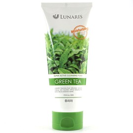 Face Wash Lunaris Green Tea Cleansing Foam 180ml / 얼굴 세안 루나리스 그린티 클렌징 폼 180ml