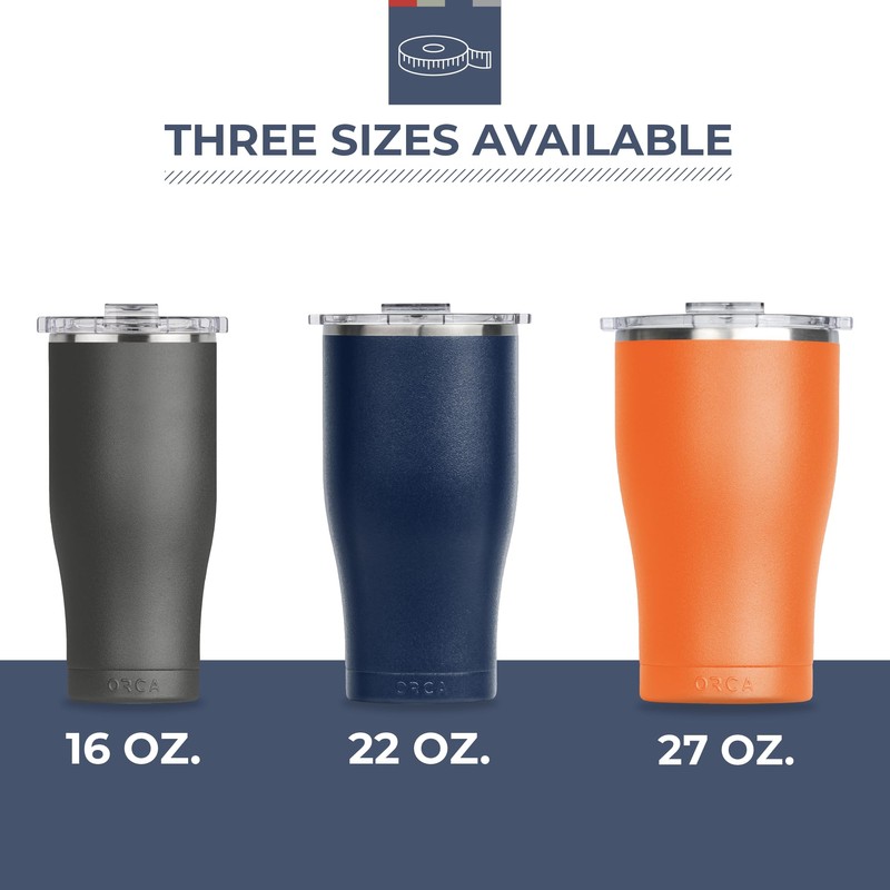 ORCA Chaser Cup, Seafoam/Clear, 27 oz