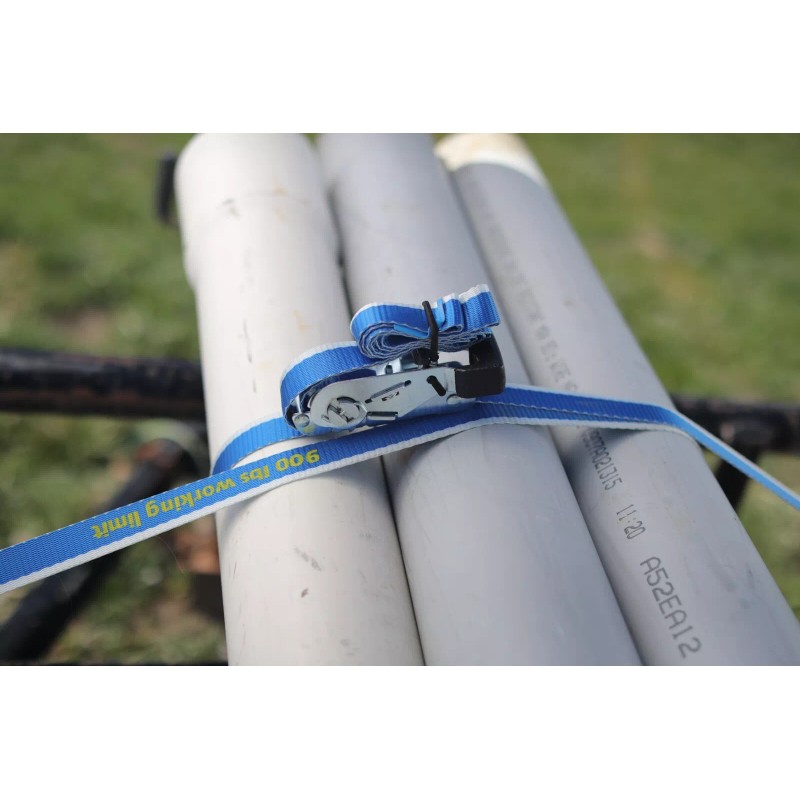 Slide Tite ratchet strap, MANY UNIQUE FEATURES, 2700 lbs burst,
