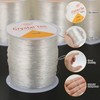 100m Elastic String Bead Cord for Bracelets, Crystal String Stretch