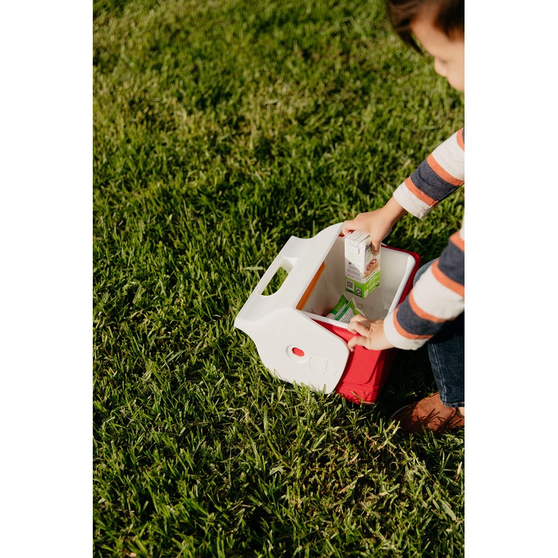 Igloo Mini Playmate Cooler , Red/White, 4 Qt