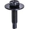 Rexka 20pcs M4.8 Hex Head Sems Body Bolt Screw for