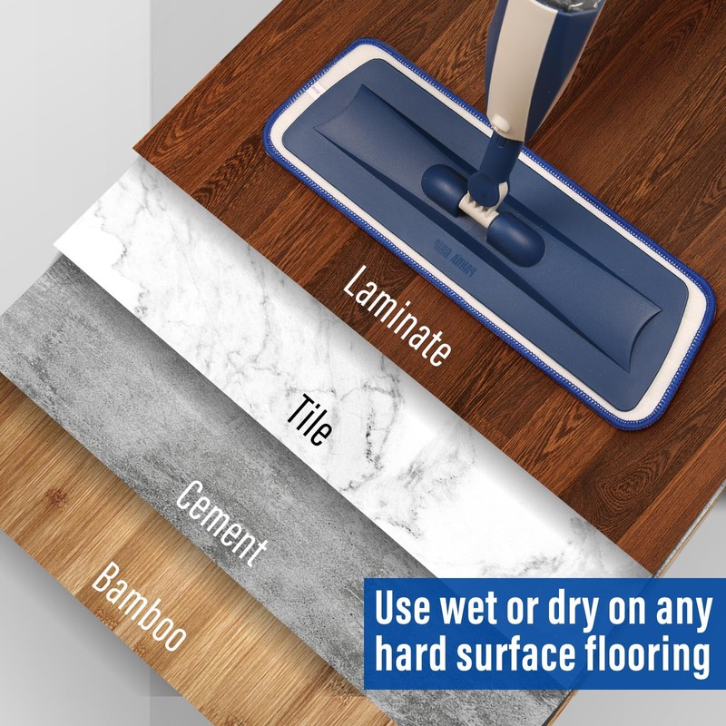 Mops for Floor Cleaning Wet Spray Mop with 14 oz