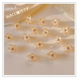 Mini Hair Clip, Set of 12, Camellia Flower Hair Clip, Cute Hair Clip, Hair Clip, Hair Clip, Small Size, Adult, Cute, Hair Clip, Hair Accessory