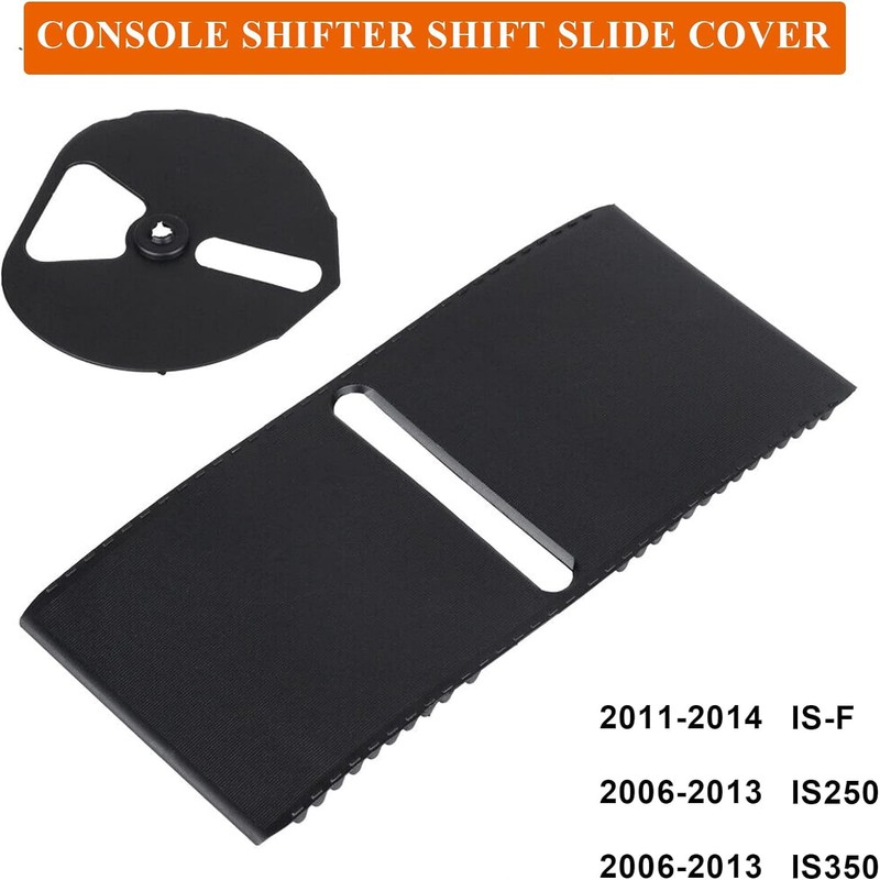 E-Vniko Shift Slider Center Console Slide Cover Compatible for L-EXUS