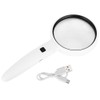 LED Magnifying Glass Set USB Charging Handheld Magnifier with Lights