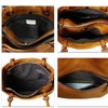 Genuine Leather Handbag Purses for Women Top Handle Bag Lady