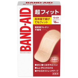 BAND-AID(バンドエイド) 救急絆創膏 超フィット ワイド 16枚
