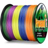 Frwanf 8-Strand PE Fishing Line for Freshwater/Saltwater/Rock/Boat Fishing, 1,640.4 ft