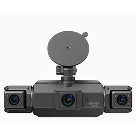 OBEST 4-Channel 1080P Car Recorder, 360° Rotatable Front Rear Inner Left Right Dash Cam, Repeatable Recording, Multi-Channel Dash Camera for Cars