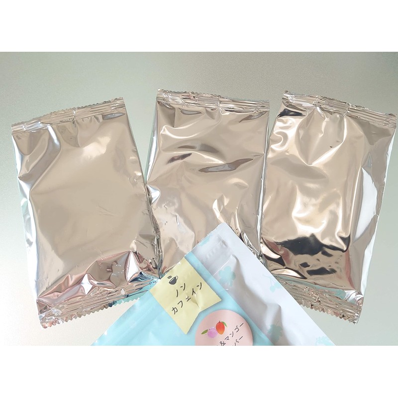 Blended Tea, Refreshing Tea, Peach, Mango, Flavor, 30 Packets, Caffeine-free,